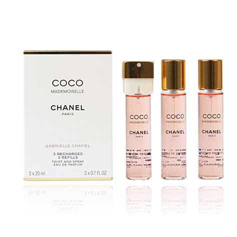 chanel coco mademoiselle refills|coco chanel recharge refill.